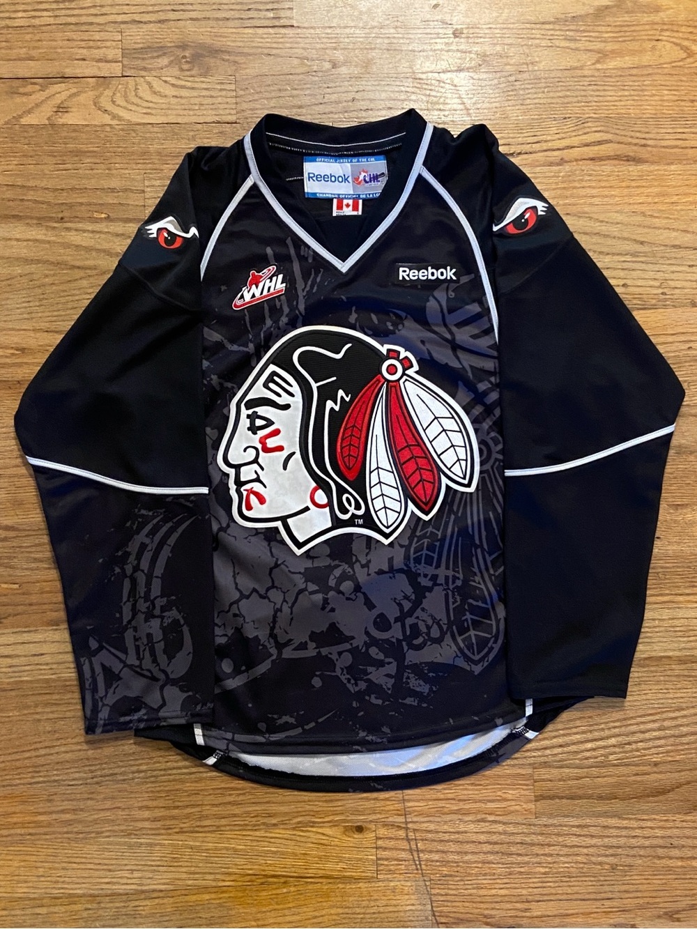 Portland Winterhawks Alternate Hockey Jersey